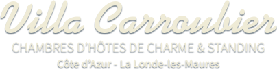 Logo de la Villa Carroubier